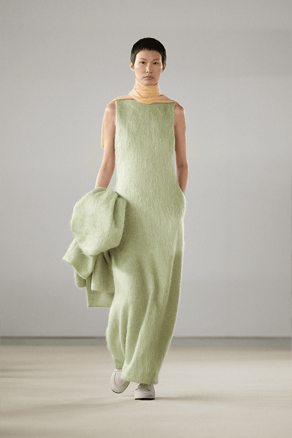 Auralee Fall Winter 2024 Paris Fashion Week menswear runway show