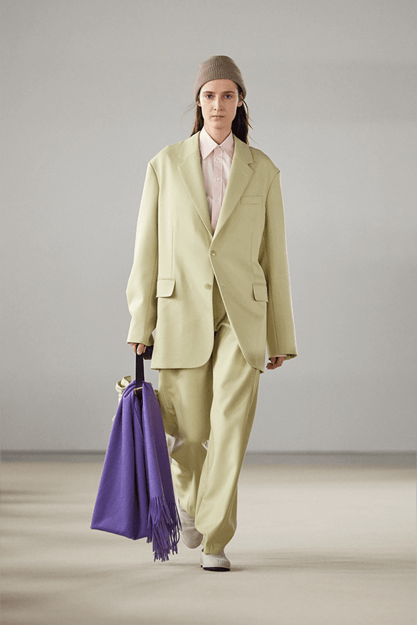 Auralee Fall Winter 2024 Paris Fashion Week menswear runway show