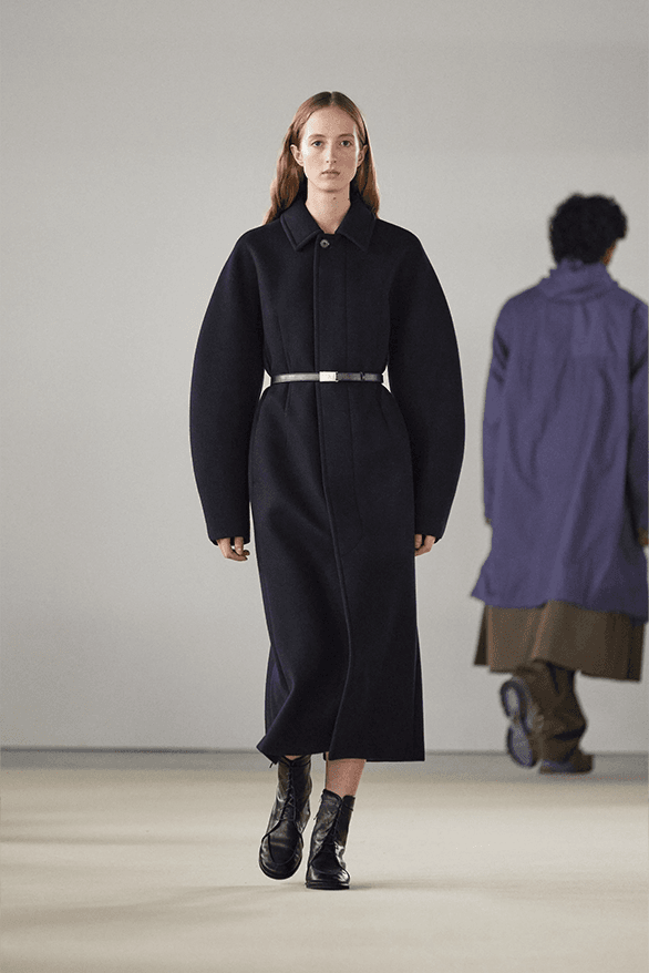 Auralee Fall Winter 2024 Paris Fashion Week menswear runway show