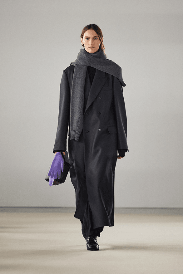 Auralee Fall Winter 2024 Paris Fashion Week menswear runway show