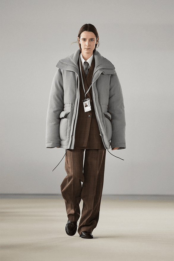 Auralee Fall Winter 2024 Paris Fashion Week menswear runway show