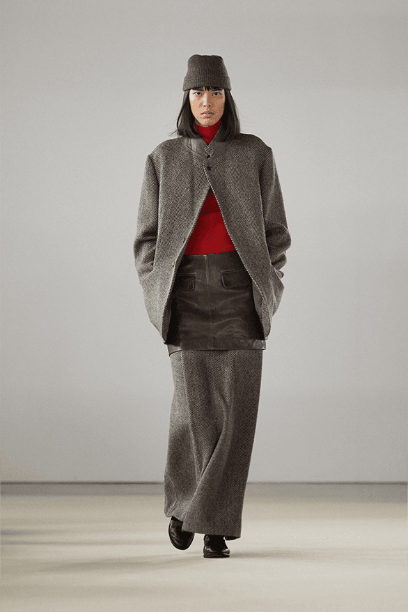 Auralee Fall Winter 2024 Paris Fashion Week menswear runway show