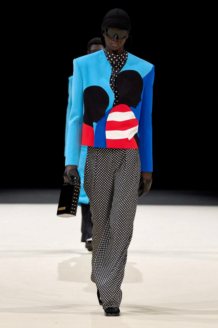 Balmain Fall/Winter 2024 Collection Paris Fashion Week Men's Menswear Runway Images