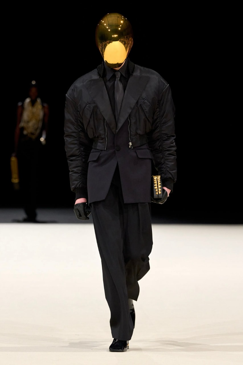 Balmain Fall/Winter 2024 Collection Paris Fashion Week Men's Menswear Runway Images