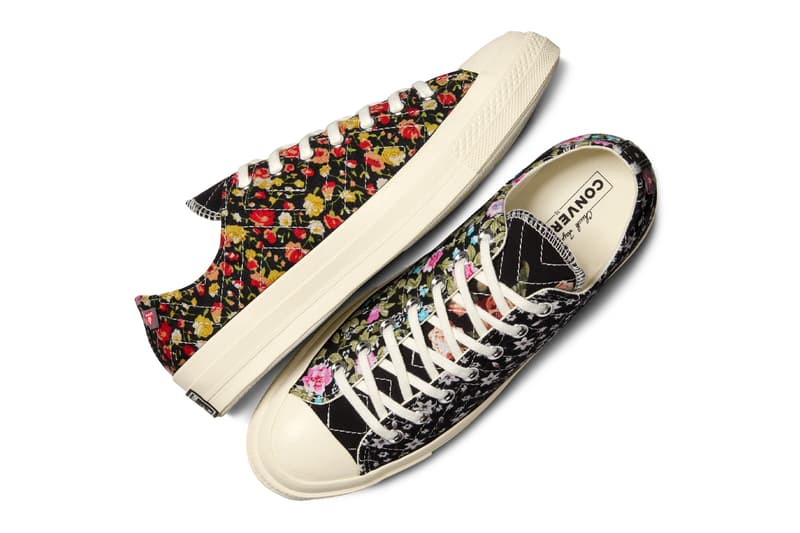 Beyond Retro Converse Chuck 70 upcycled floral A04618C A04617C Release Info