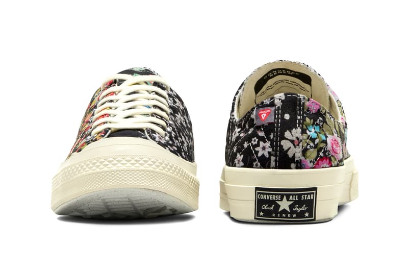 Beyond Retro Converse Chuck 70 upcycled floral A04618C A04617C Release Info