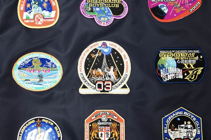 Billionaire Boys Club Goes to Space With New Patchwork Flight Jacket release info