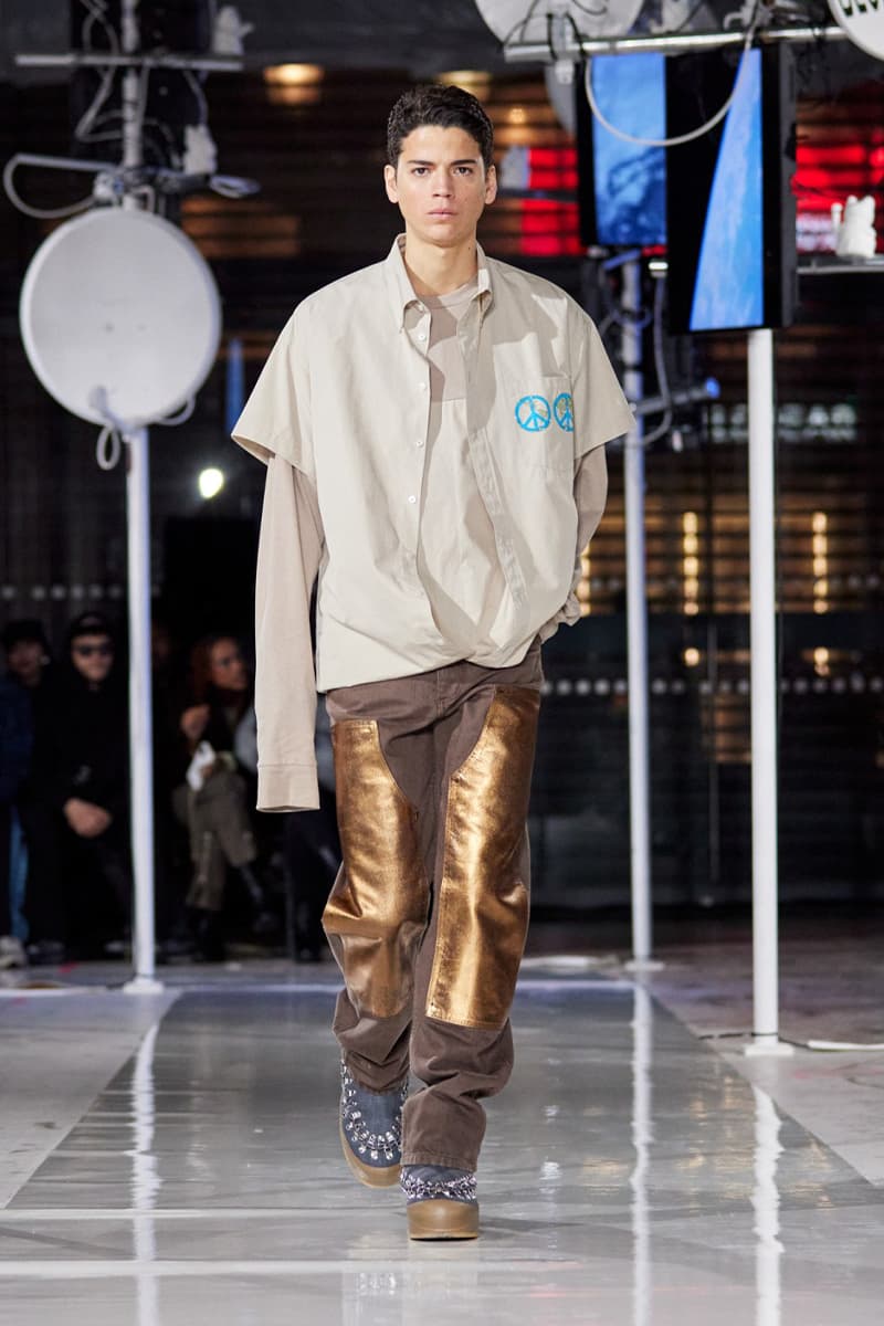 Bluemarble Fall Winter 2024 Paris Fashion Week menswear Anthony Alvarez runway show Anthony Alvarez Envisons a Rave in Space for BLUEMARBLE FW24 futuristic filipino philippines perfumed nightmare