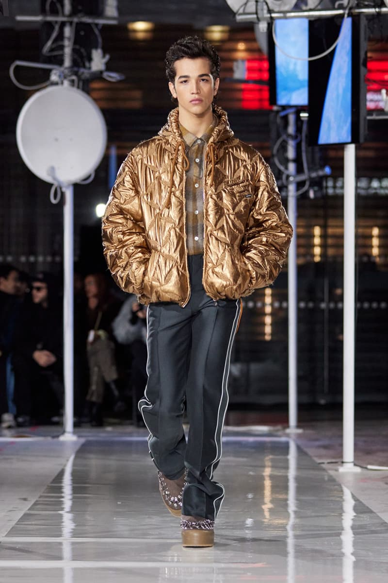 Bluemarble Fall Winter 2024 Paris Fashion Week menswear Anthony Alvarez runway show Anthony Alvarez Envisons a Rave in Space for BLUEMARBLE FW24 futuristic filipino philippines perfumed nightmare