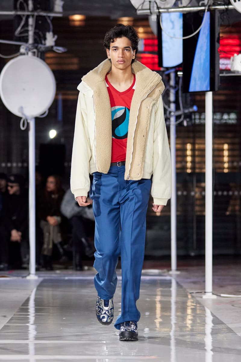 Bluemarble Fall Winter 2024 Paris Fashion Week menswear Anthony Alvarez runway show Anthony Alvarez Envisons a Rave in Space for BLUEMARBLE FW24 futuristic filipino philippines perfumed nightmare