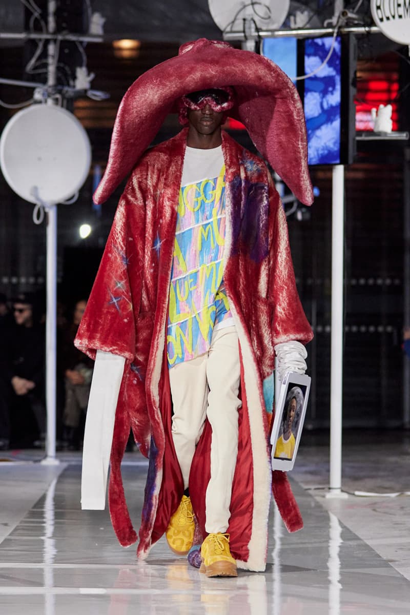 Bluemarble Fall Winter 2024 Paris Fashion Week menswear Anthony Alvarez runway show Anthony Alvarez Envisons a Rave in Space for BLUEMARBLE FW24 futuristic filipino philippines perfumed nightmare