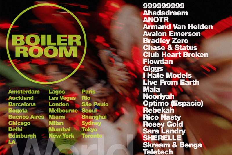 Boiler Room Announces 2024 World Tour