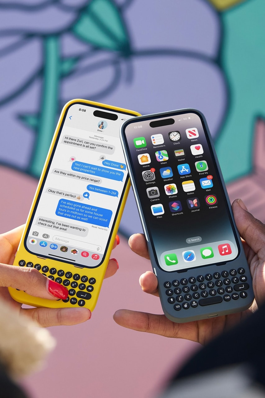 Relive the Blackberry Days With Clicks’ iPhone “Creator Keyboard” CES 2024 mrmobile release price link click qwerty type shortcut ios iphone 14 15 Kevin Michaluk (a.k.a. CrackBerry Kevin) and Michael Fisher launch