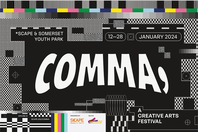 *SCAPE comma Creative Arts Festival Singapore 2024 info