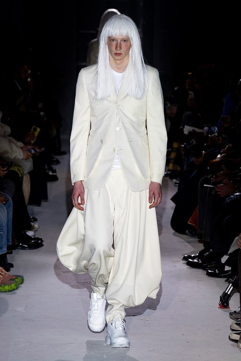 COMME des GARÇONS HOMME PLUS Fall Winter 2024 Paris Fashion Week menswear runway show Rei Kawakubo