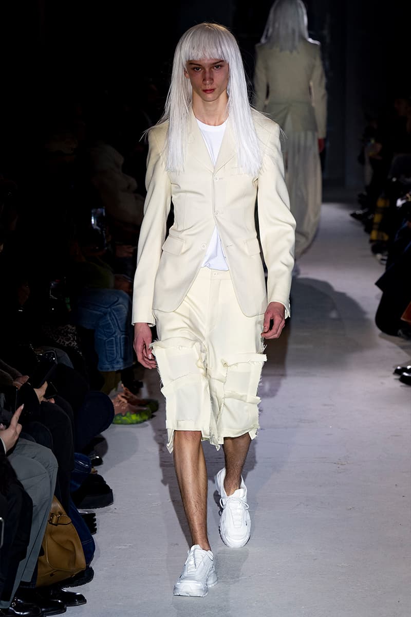 COMME des GARÇONS HOMME PLUS Fall Winter 2024 Paris Fashion Week menswear runway show Rei Kawakubo