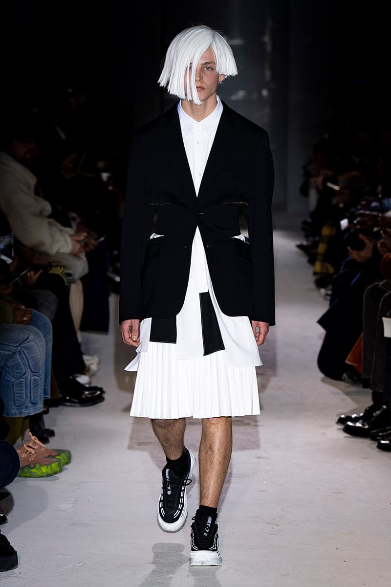 COMME des GARÇONS HOMME PLUS Fall Winter 2024 Paris Fashion Week menswear runway show Rei Kawakubo