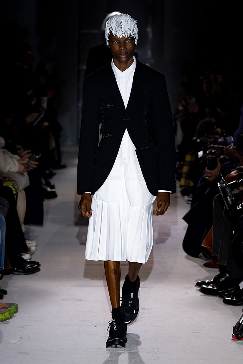 COMME des GARÇONS HOMME PLUS Fall Winter 2024 Paris Fashion Week menswear runway show Rei Kawakubo