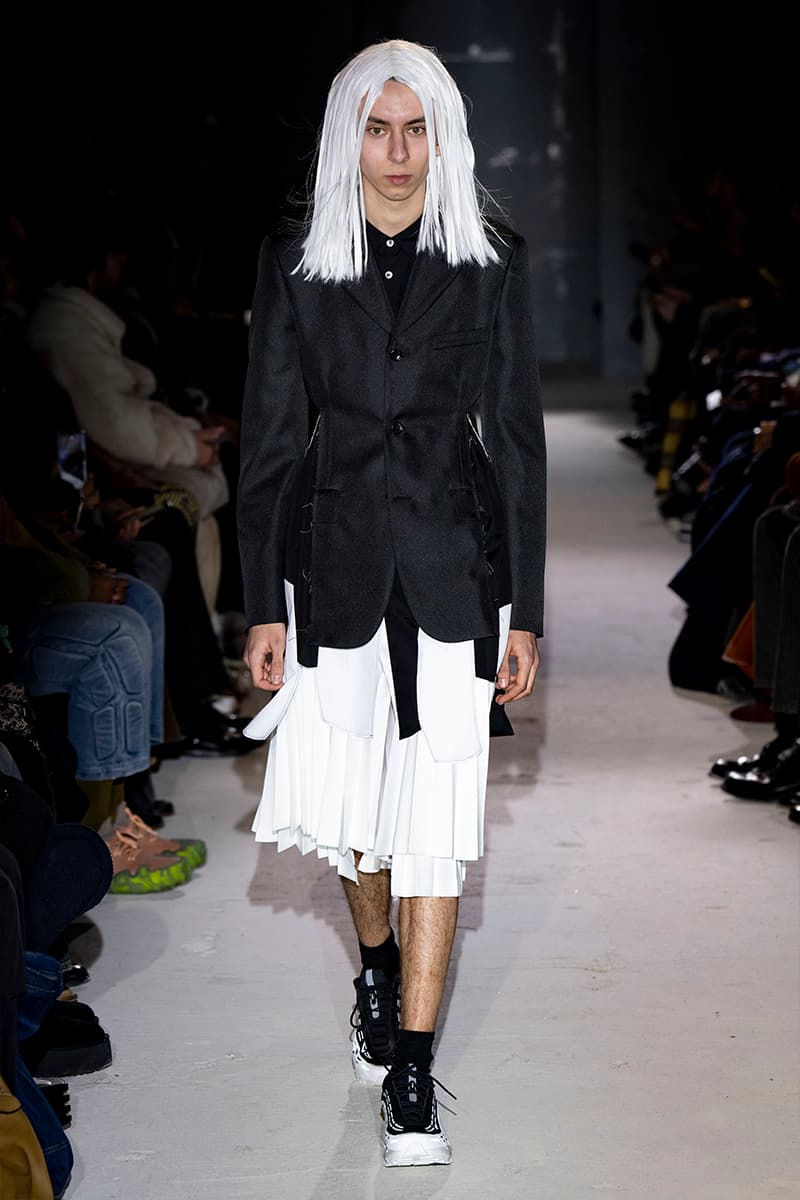 COMME des GARÇONS HOMME PLUS Fall Winter 2024 Paris Fashion Week menswear runway show Rei Kawakubo