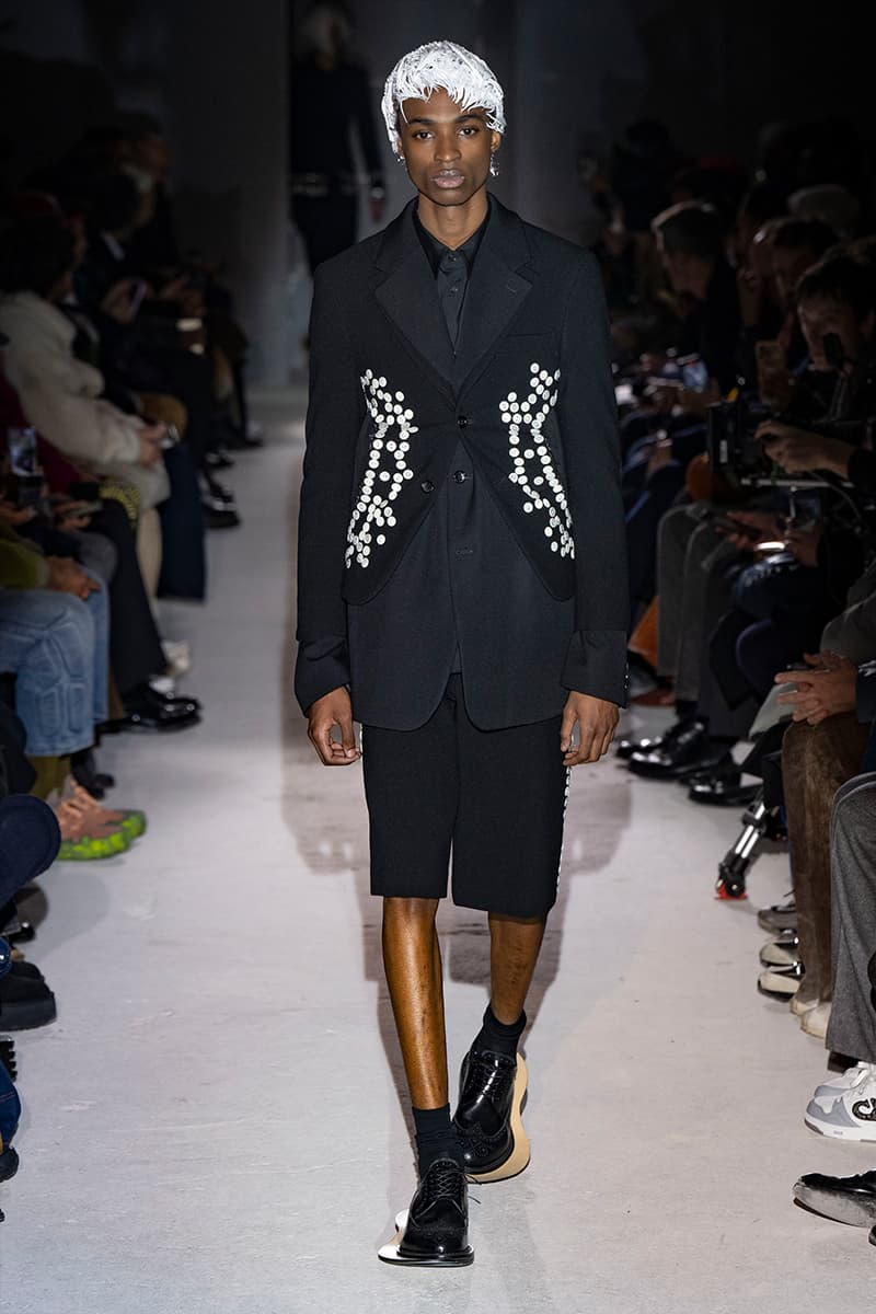 COMME des GARÇONS HOMME PLUS Fall Winter 2024 Paris Fashion Week menswear runway show Rei Kawakubo