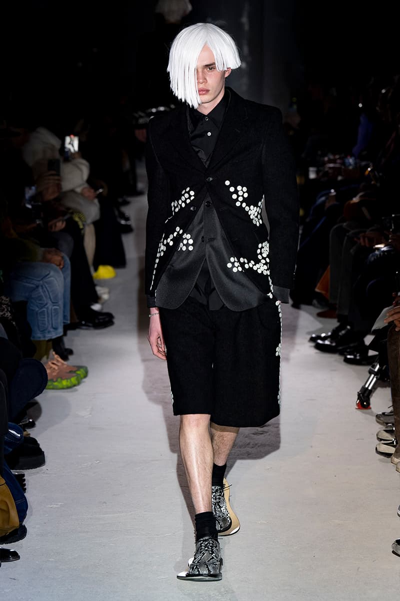 COMME des GARÇONS HOMME PLUS Fall Winter 2024 Paris Fashion Week menswear runway show Rei Kawakubo