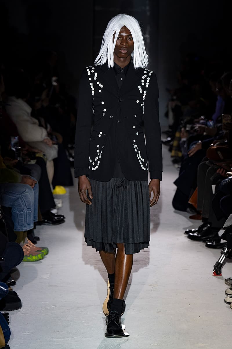 COMME des GARÇONS HOMME PLUS Fall Winter 2024 Paris Fashion Week menswear runway show Rei Kawakubo