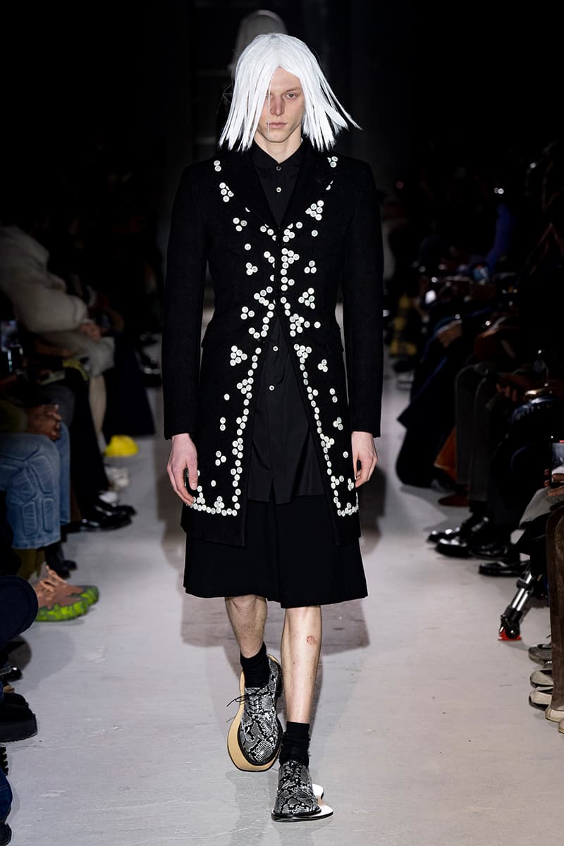 COMME des GARÇONS HOMME PLUS Fall Winter 2024 Paris Fashion Week menswear runway show Rei Kawakubo