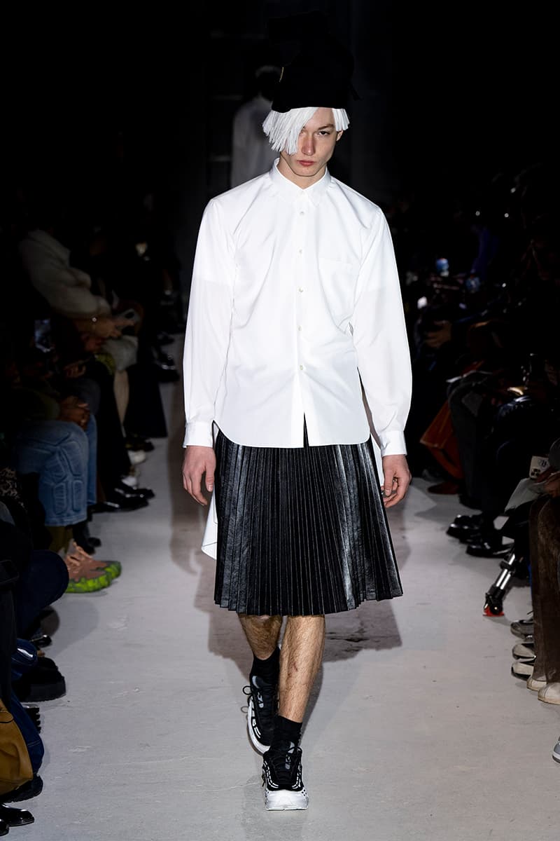 COMME des GARÇONS HOMME PLUS Fall Winter 2024 Paris Fashion Week menswear runway show Rei Kawakubo