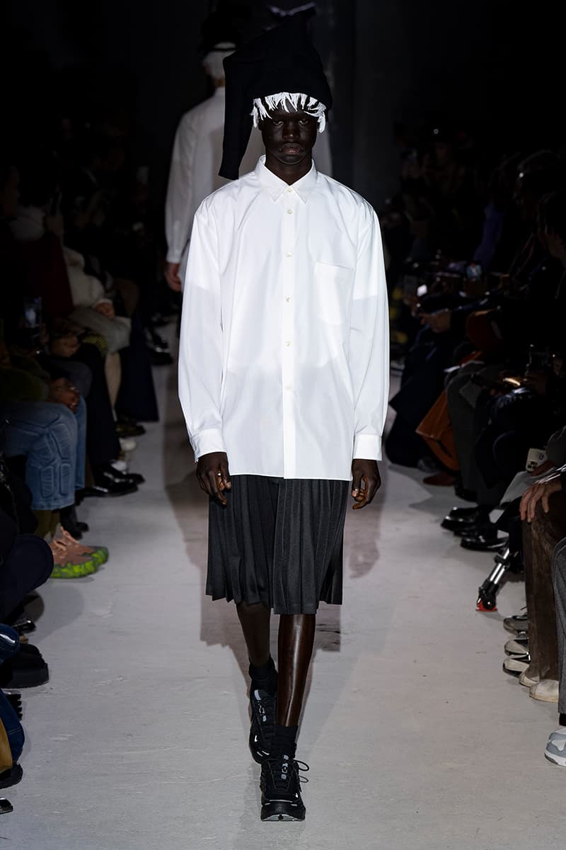 COMME des GARÇONS HOMME PLUS Fall Winter 2024 Paris Fashion Week menswear runway show Rei Kawakubo