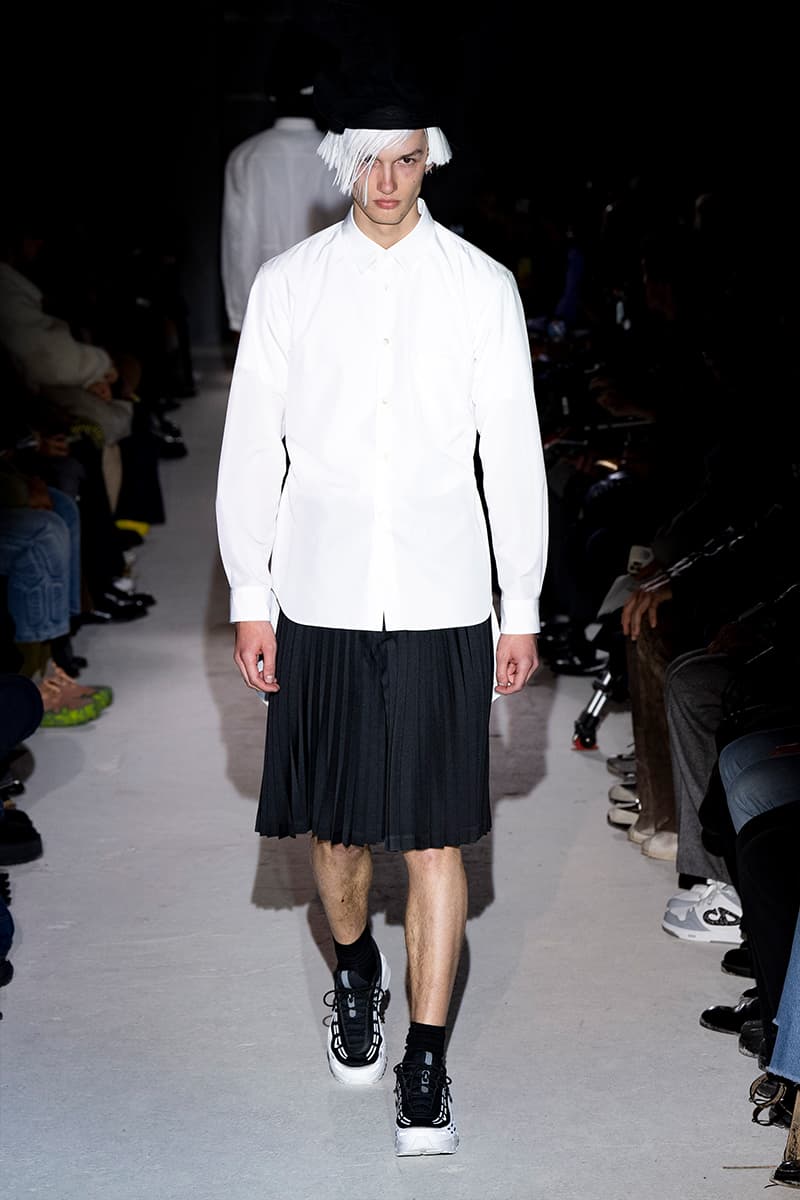 COMME des GARÇONS HOMME PLUS Fall Winter 2024 Paris Fashion Week menswear runway show Rei Kawakubo