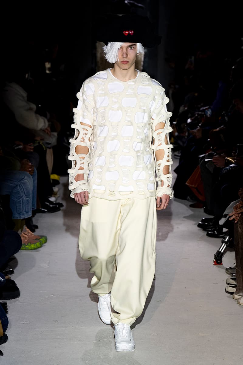 COMME des GARÇONS HOMME PLUS Fall Winter 2024 Paris Fashion Week menswear runway show Rei Kawakubo