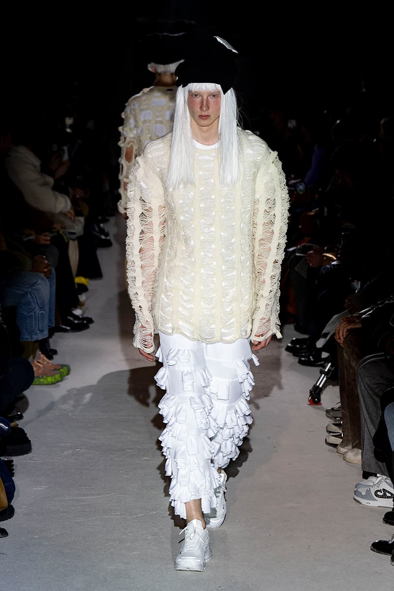 COMME des GARÇONS HOMME PLUS Fall Winter 2024 Paris Fashion Week menswear runway show Rei Kawakubo