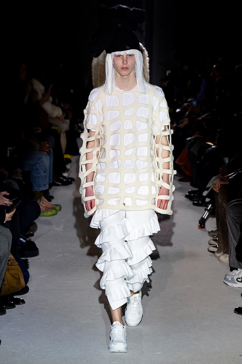 COMME des GARÇONS HOMME PLUS Fall Winter 2024 Paris Fashion Week menswear runway show Rei Kawakubo