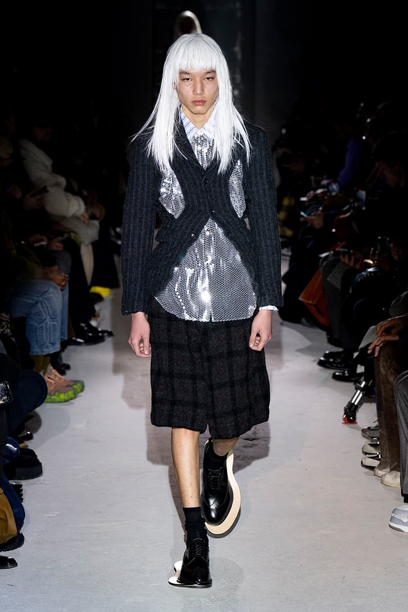 COMME des GARÇONS HOMME PLUS Fall Winter 2024 Paris Fashion Week menswear runway show Rei Kawakubo