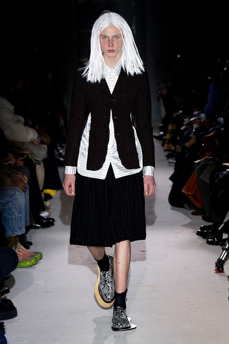 COMME des GARÇONS HOMME PLUS Fall Winter 2024 Paris Fashion Week menswear runway show Rei Kawakubo