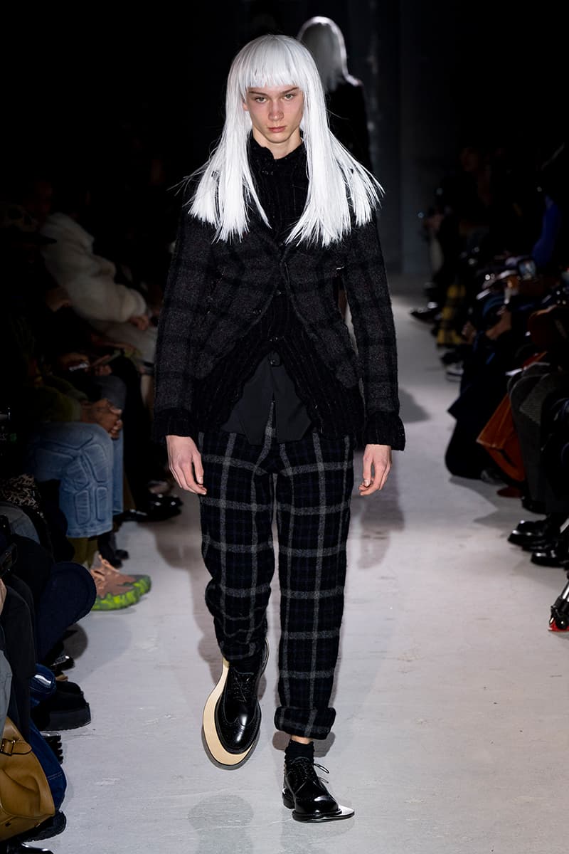 COMME des GARÇONS HOMME PLUS Fall Winter 2024 Paris Fashion Week menswear runway show Rei Kawakubo