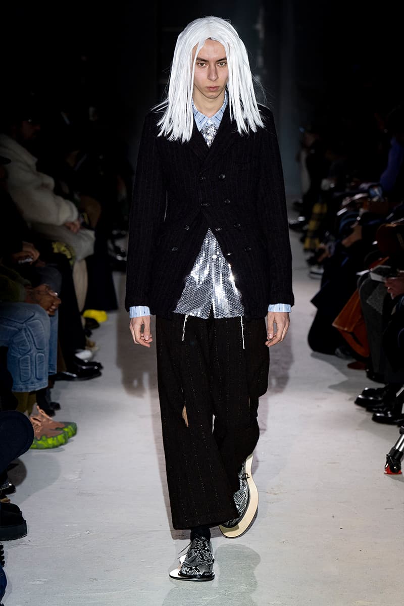 COMME des GARÇONS HOMME PLUS Fall Winter 2024 Paris Fashion Week menswear runway show Rei Kawakubo