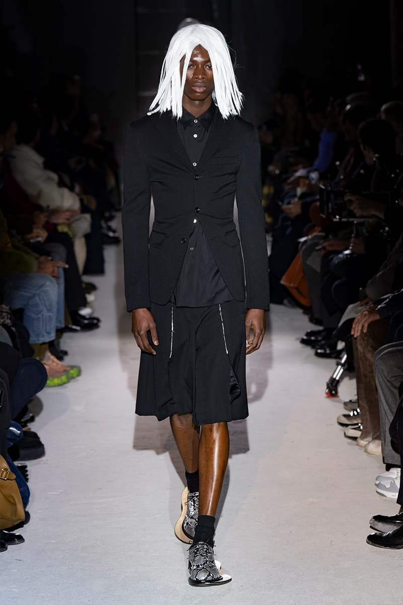 COMME des GARÇONS HOMME PLUS Fall Winter 2024 Paris Fashion Week menswear runway show Rei Kawakubo