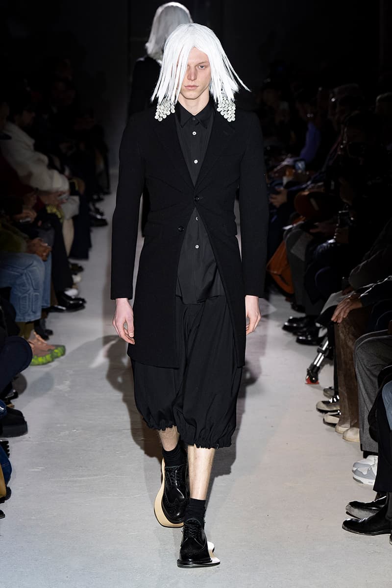 COMME des GARÇONS HOMME PLUS Fall Winter 2024 Paris Fashion Week menswear runway show Rei Kawakubo