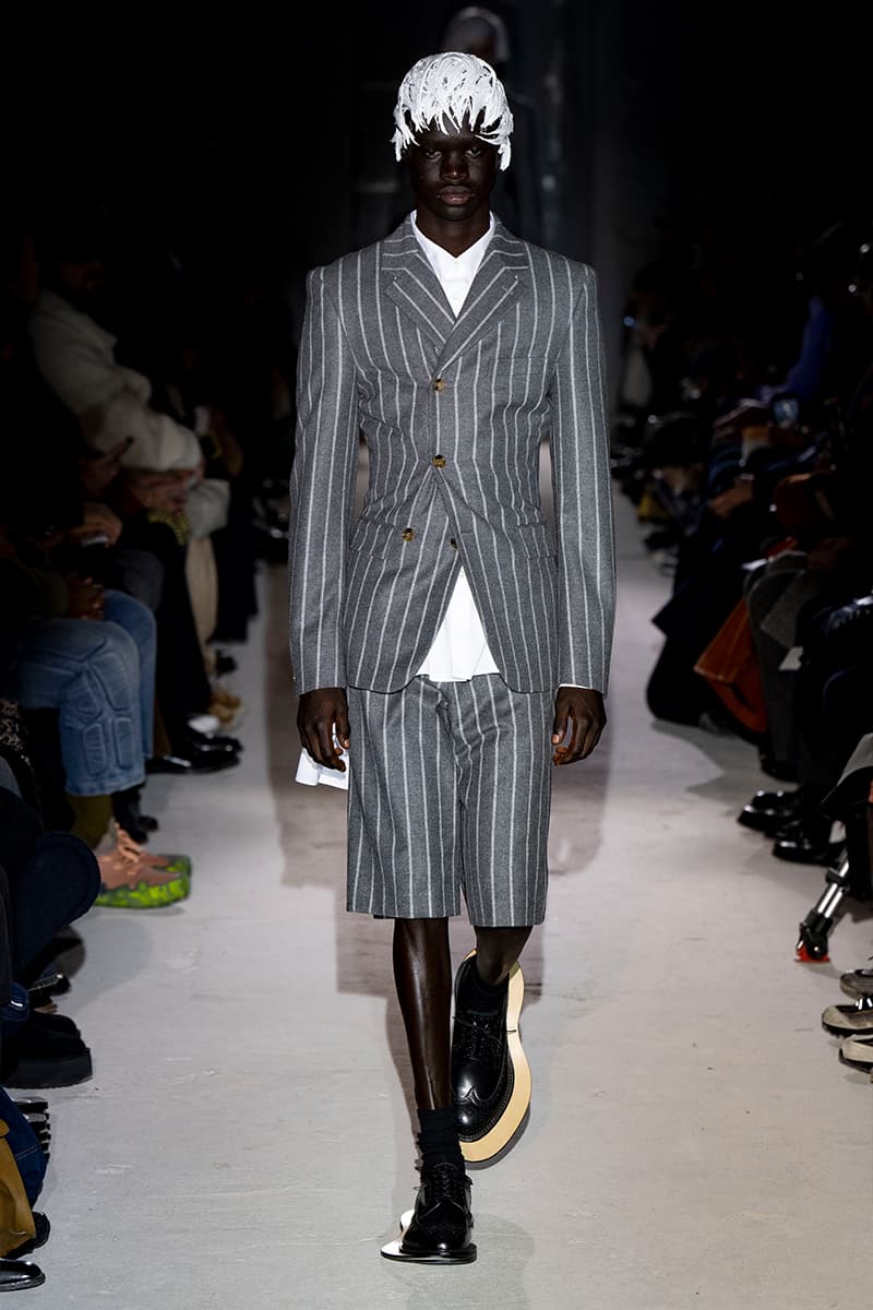 COMME des GARÇONS HOMME PLUS Fall Winter 2024 Paris Fashion Week menswear runway show Rei Kawakubo