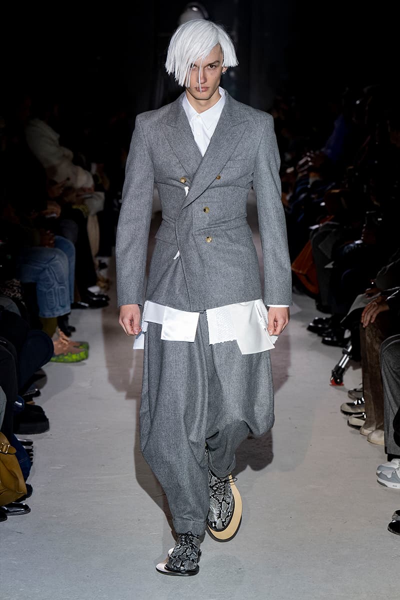 COMME des GARÇONS HOMME PLUS Fall Winter 2024 Paris Fashion Week menswear runway show Rei Kawakubo