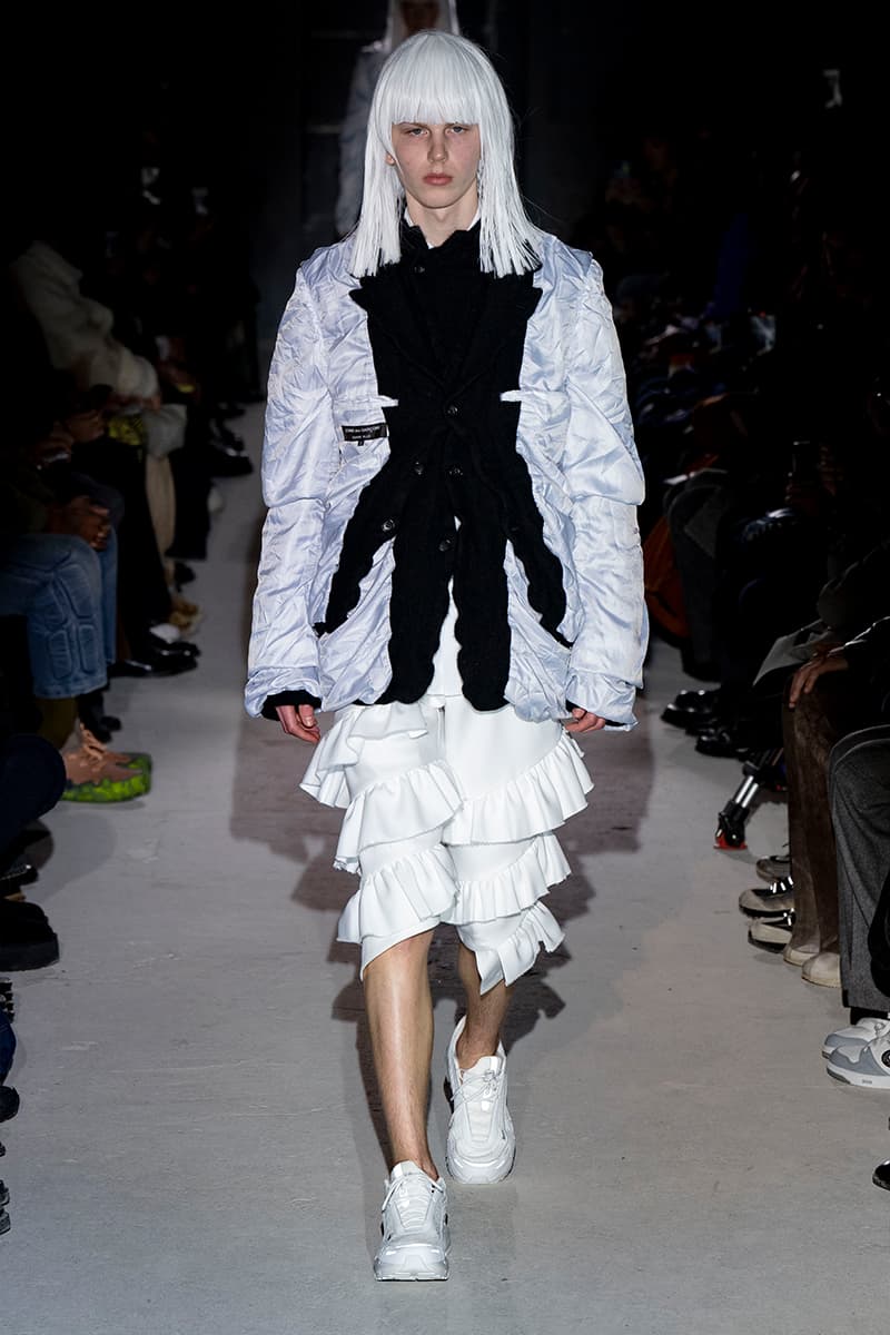 COMME des GARÇONS HOMME PLUS Fall Winter 2024 Paris Fashion Week menswear runway show Rei Kawakubo