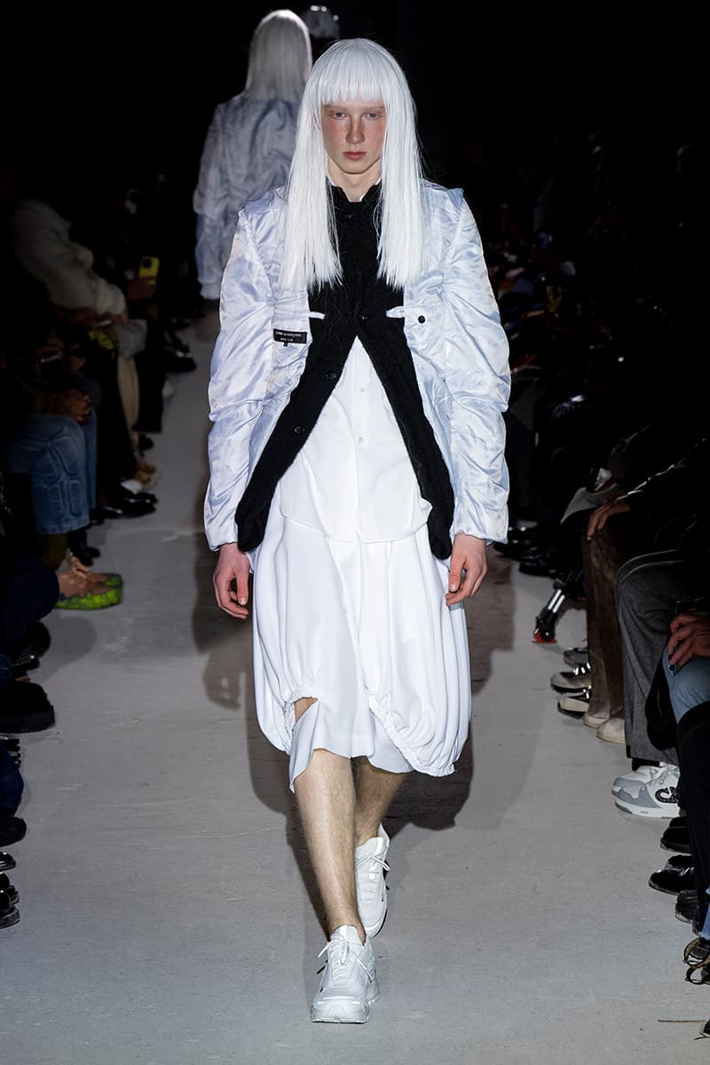 COMME des GARÇONS HOMME PLUS Fall Winter 2024 Paris Fashion Week menswear runway show Rei Kawakubo