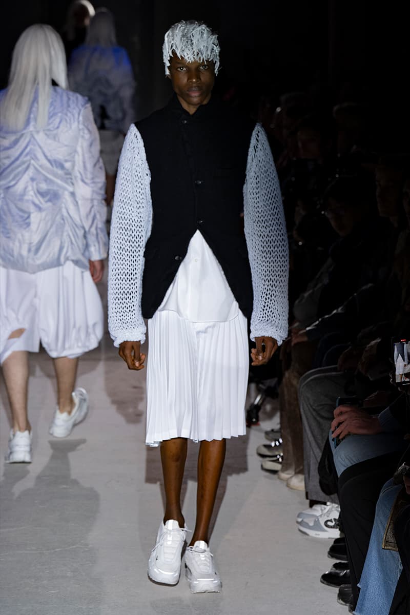 COMME des GARÇONS HOMME PLUS Fall Winter 2024 Paris Fashion Week menswear runway show Rei Kawakubo