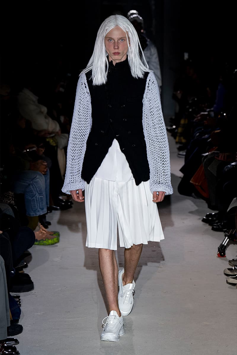 COMME des GARÇONS HOMME PLUS Fall Winter 2024 Paris Fashion Week menswear runway show Rei Kawakubo