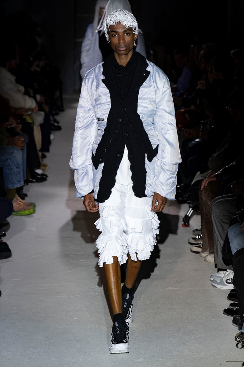 COMME des GARÇONS HOMME PLUS Fall Winter 2024 Paris Fashion Week menswear runway show Rei Kawakubo