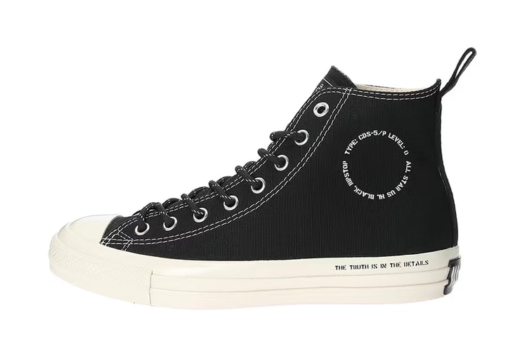 Converse and DENHAM Ready the Chuck Taylor All Star US Hi in a Crisp Black