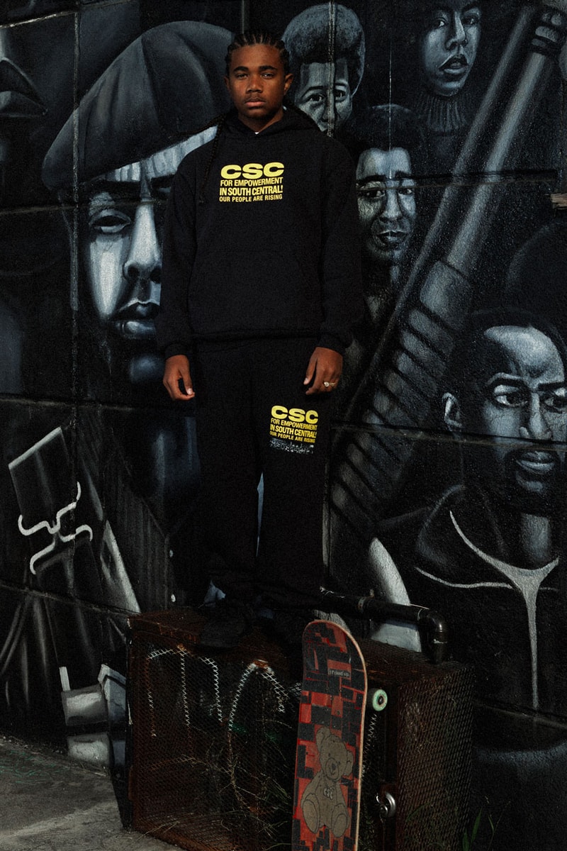 Crenshaw Skate Club Winter 2024 Collection varsity jacket hoodie drop price release tobey mcintosh california los angeles skateboard label january usd graphic tee