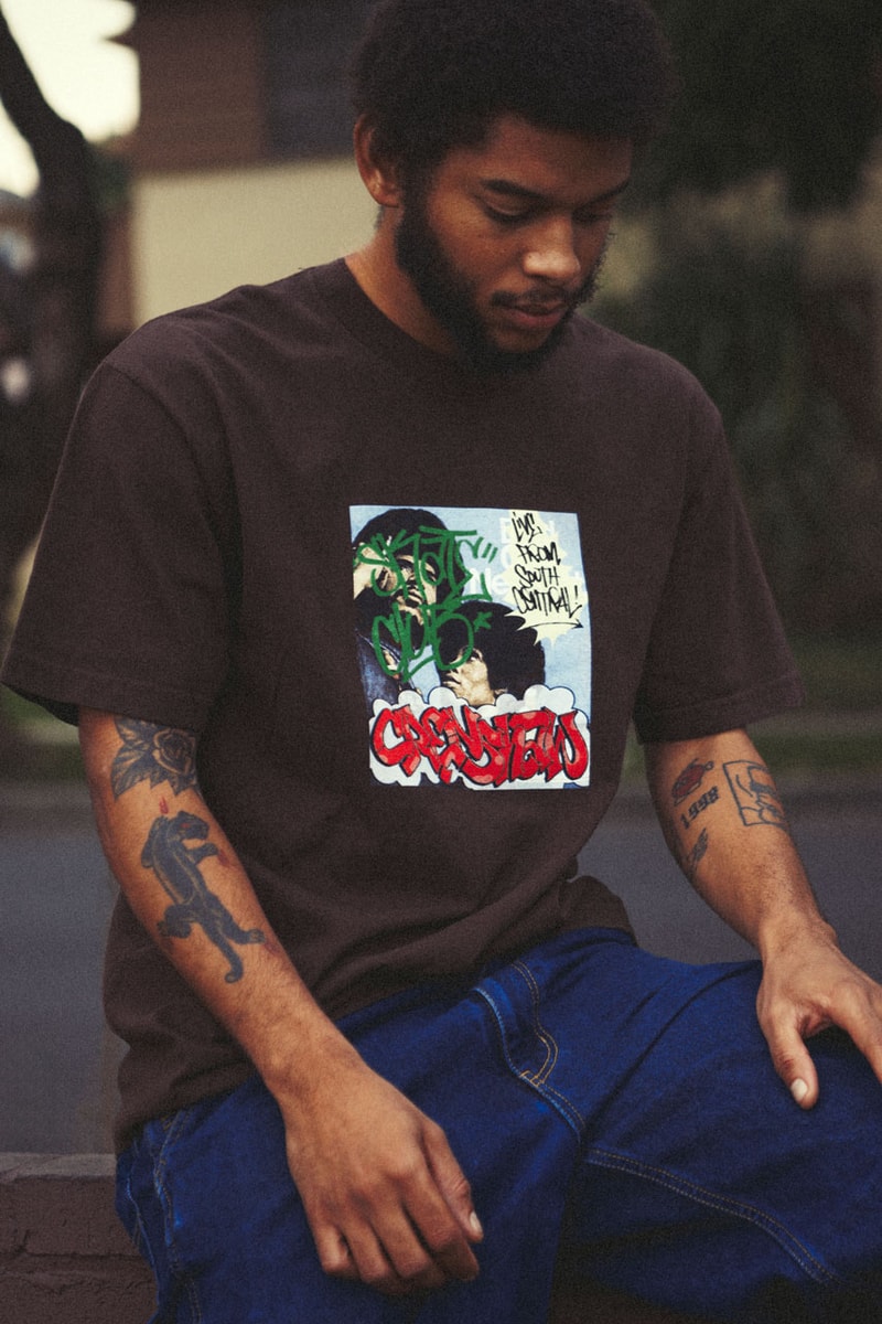 Crenshaw Skate Club Winter 2024 Collection varsity jacket hoodie drop price release tobey mcintosh california los angeles skateboard label january usd graphic tee