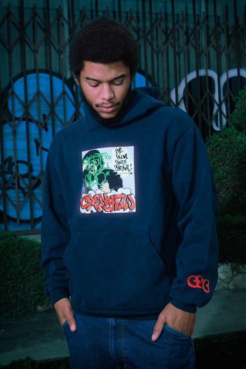 Crenshaw Skate Club Winter 2024 Collection varsity jacket hoodie drop price release tobey mcintosh california los angeles skateboard label january usd graphic tee